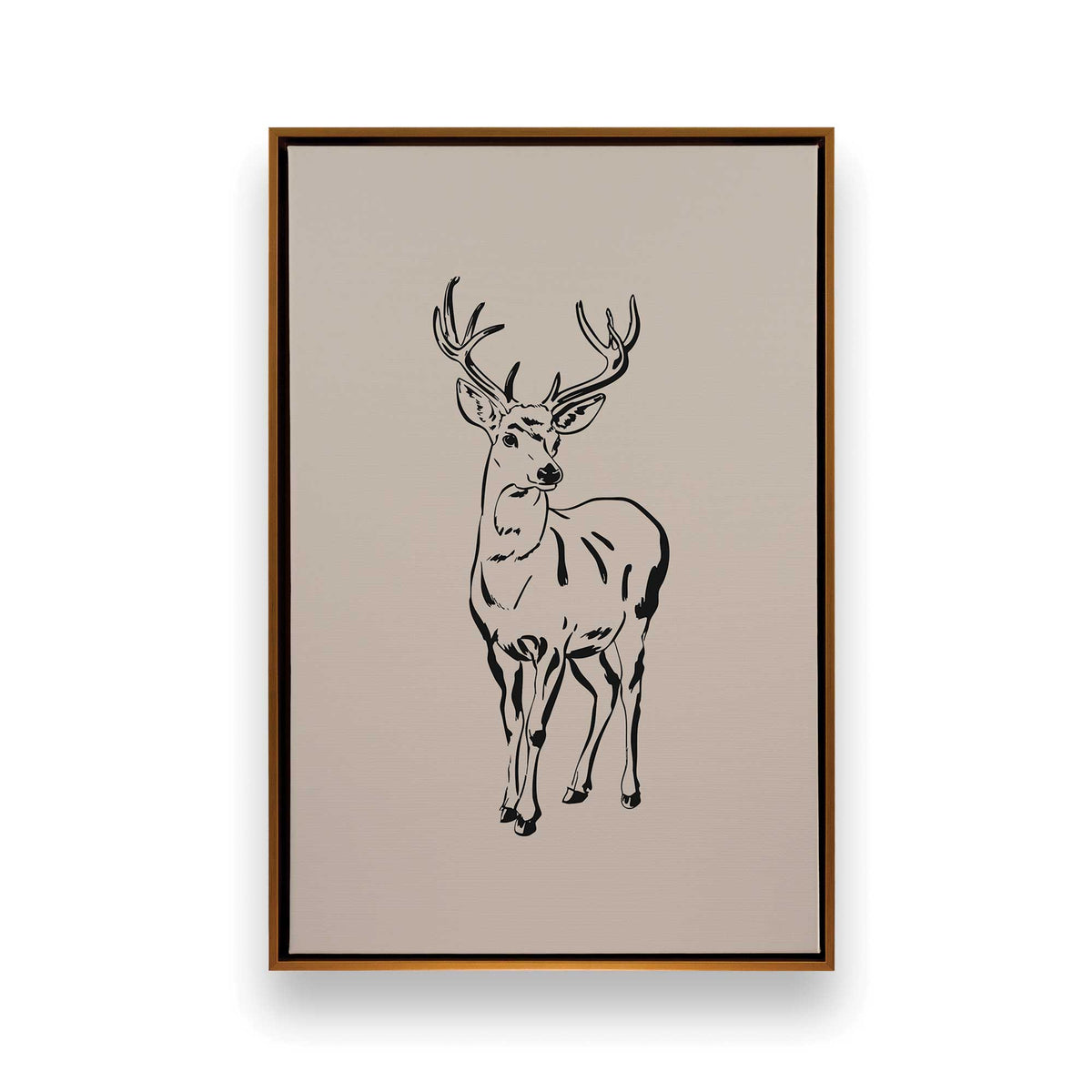 [Color:Polished Gold], Picture of art in a Polished Gold frame