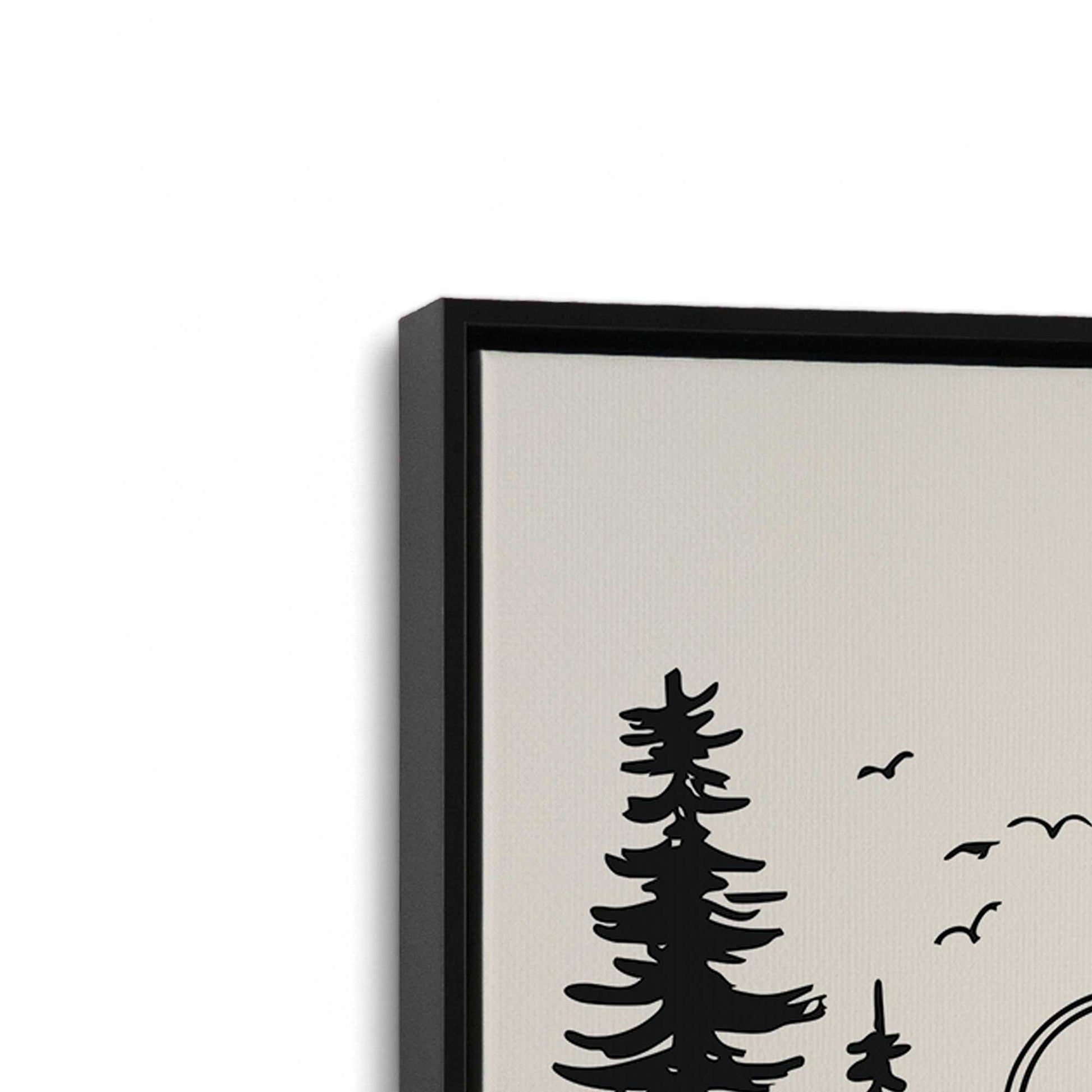 [Color:Satin Black], Picture of the corner of the art