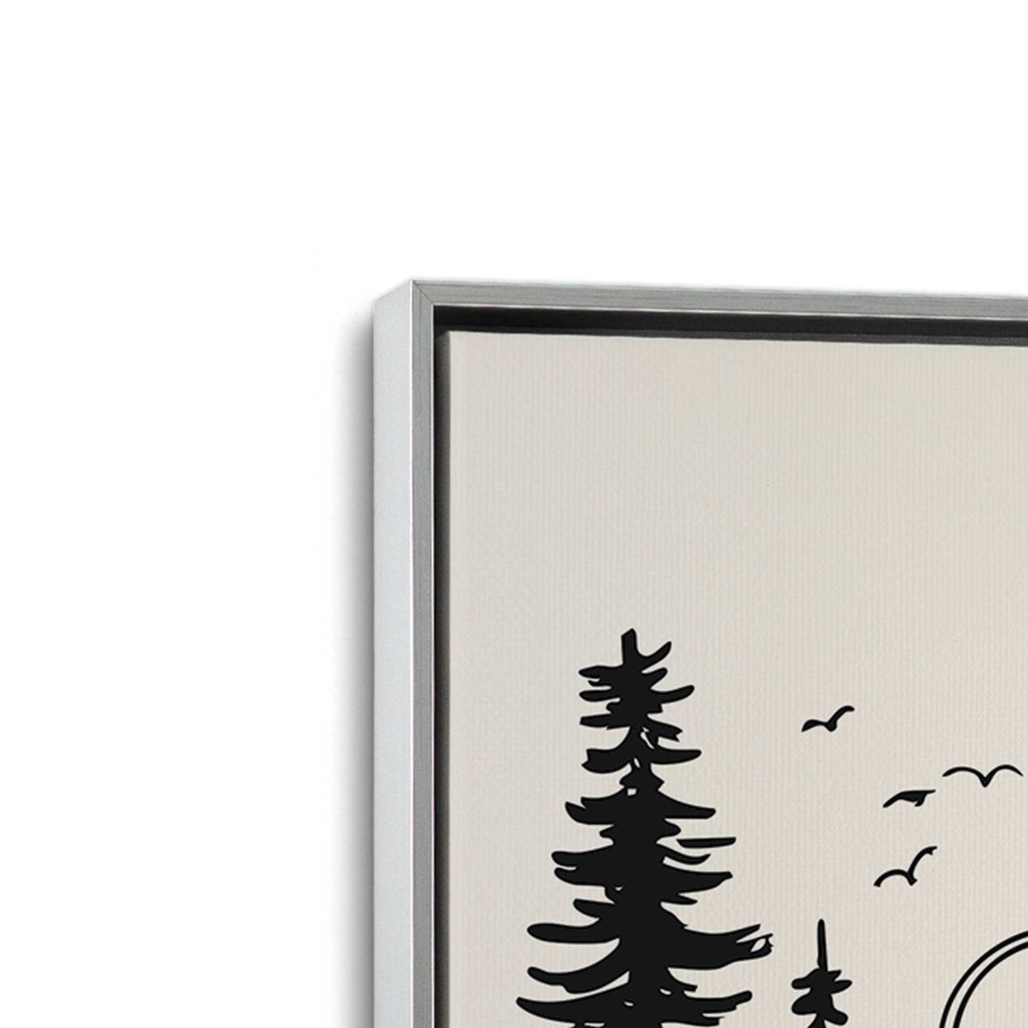 [Color:Polished Chrome], Picture of the corner of the art