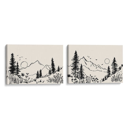 [Color:Stretched Canvas], Picture of art at an angle
