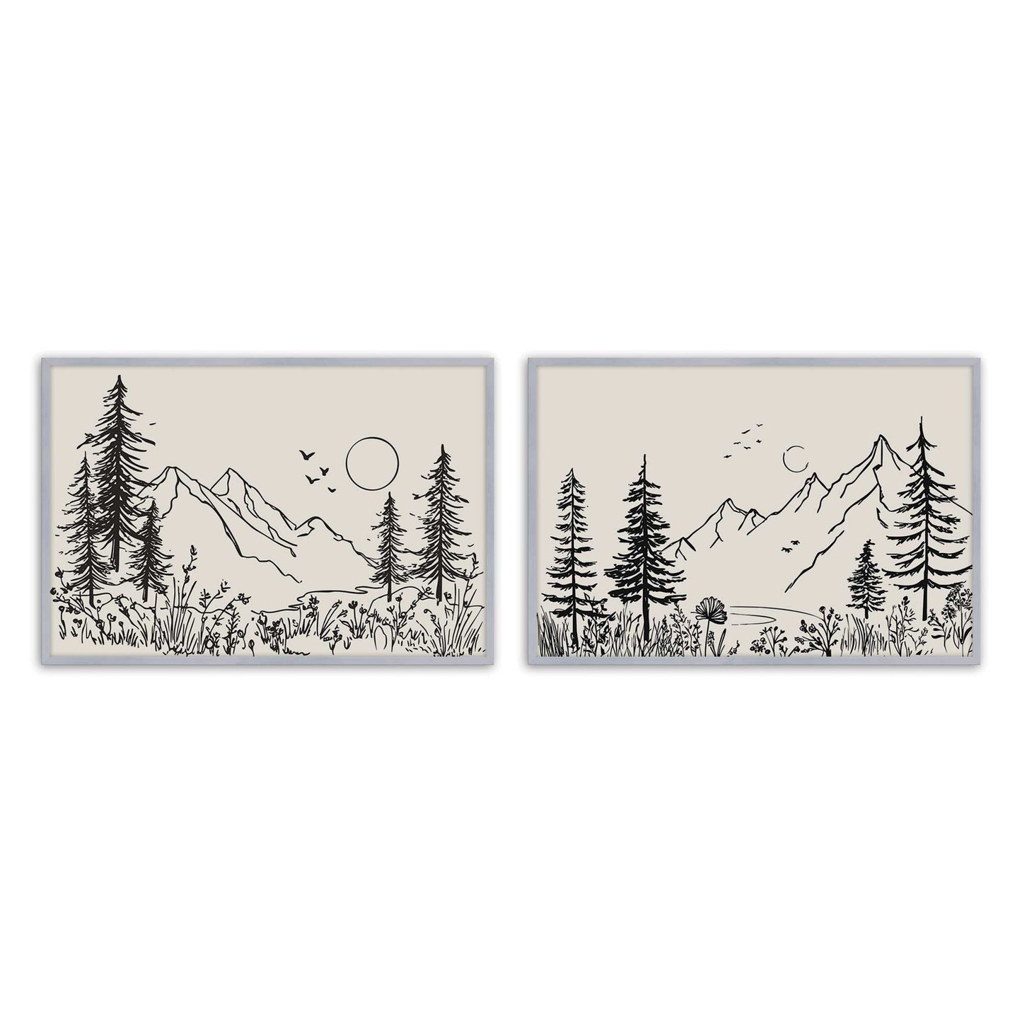 [Color:Polished Chrome], Picture of art in a Polished Chrome frame