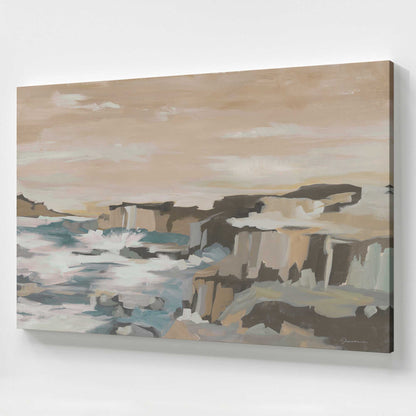 [Color:Stretched Canvas], Picture of art at an angle