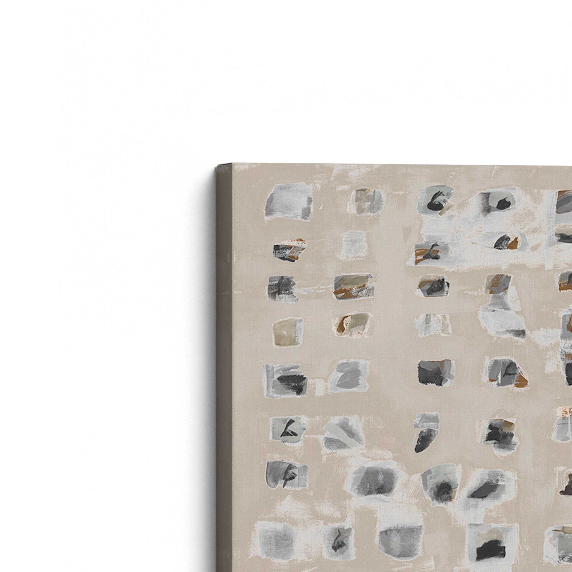 [Color:Stretched Canvas], Picture of the corner of the art