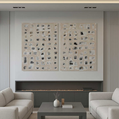 [Color:Stretched Canvas], Picture of art in a room