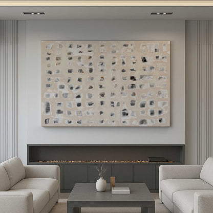 [Color:Stretched Canvas], Picture of art in a room