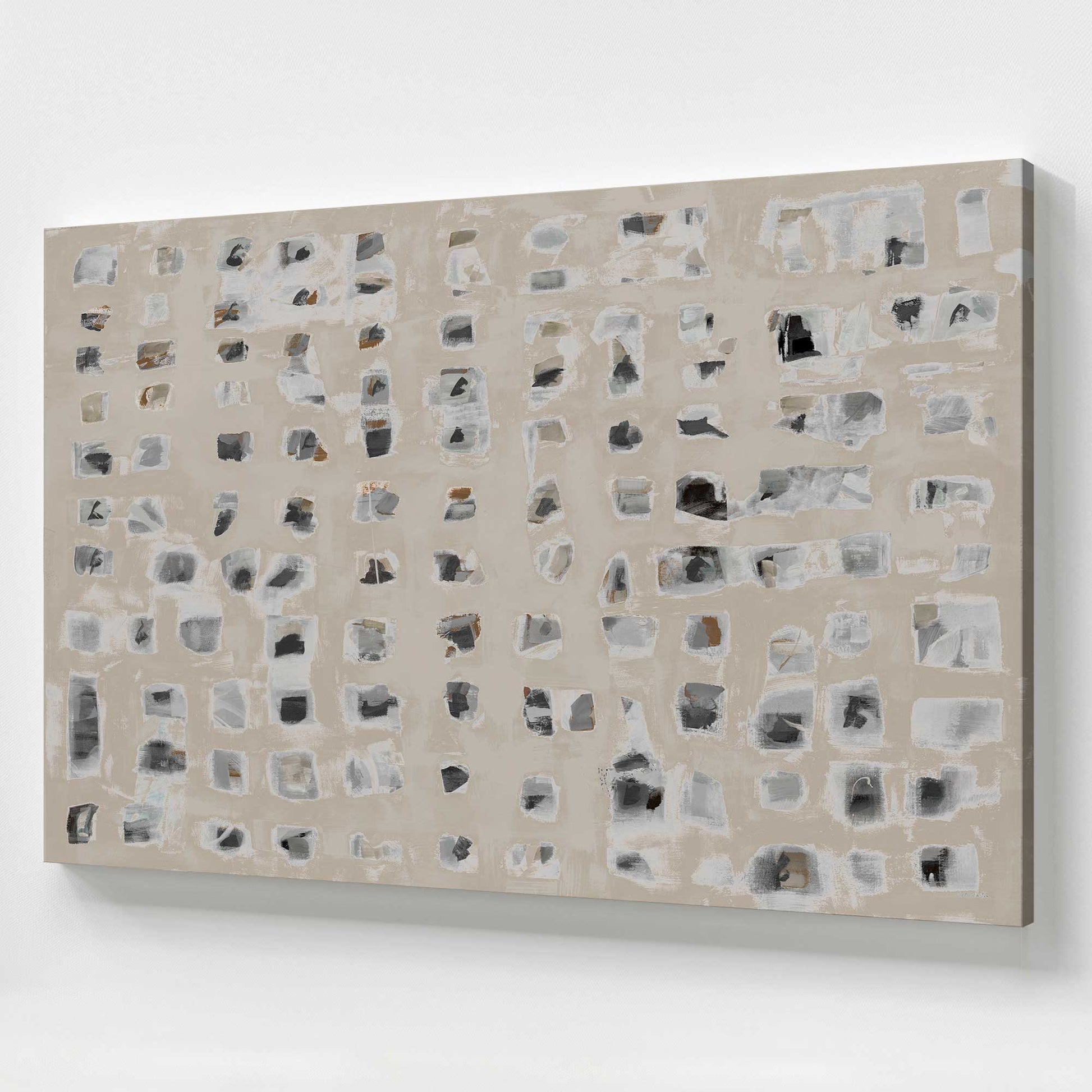 [Color:Stretched Canvas], Picture of art at an angle