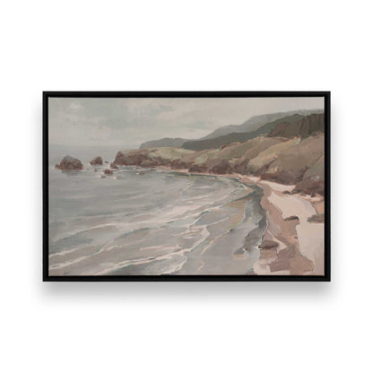 [Color:Satin Black], Picture of art in a Satin Black frame