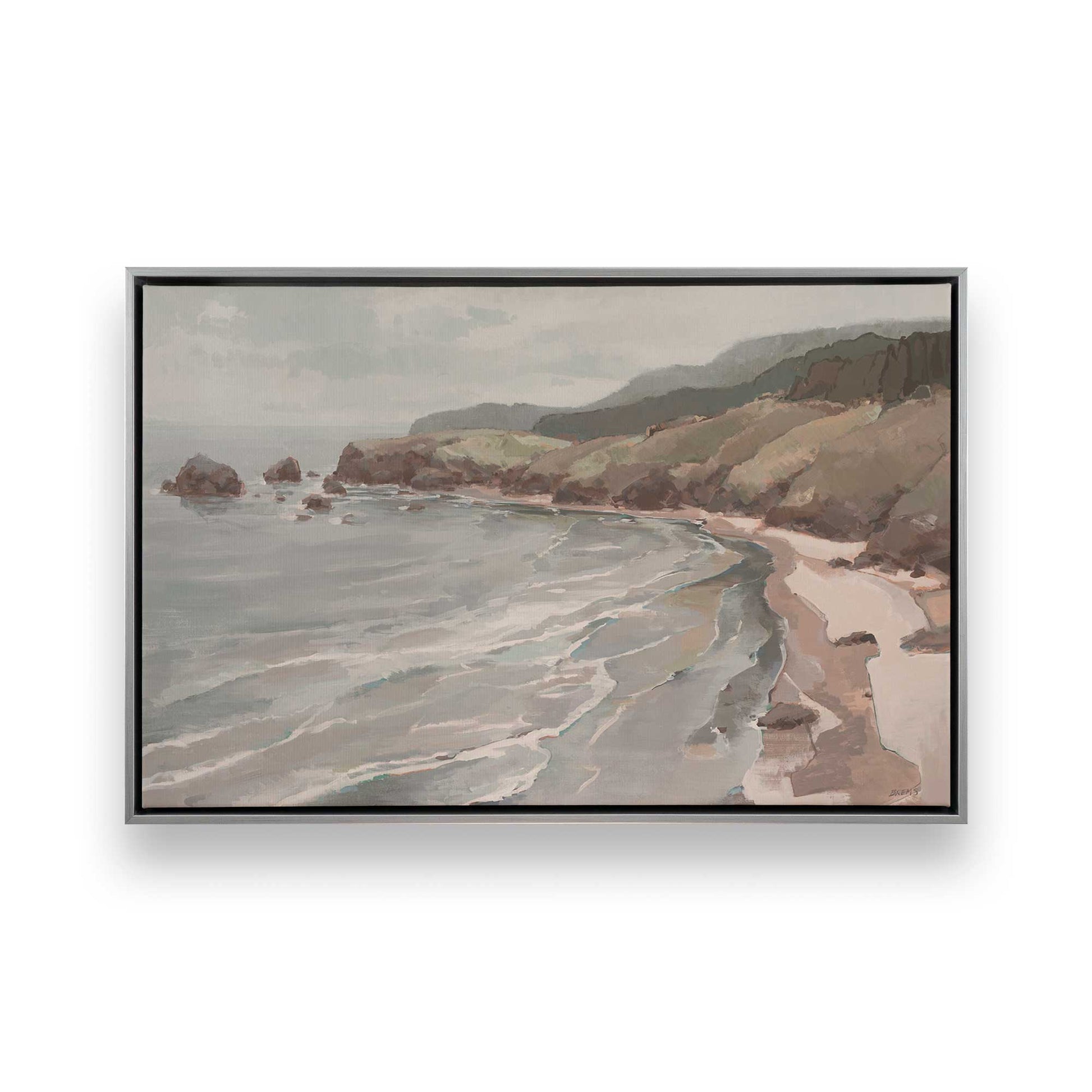 [Color:Polished Chrome], Picture of art in a Polished Chrome frame