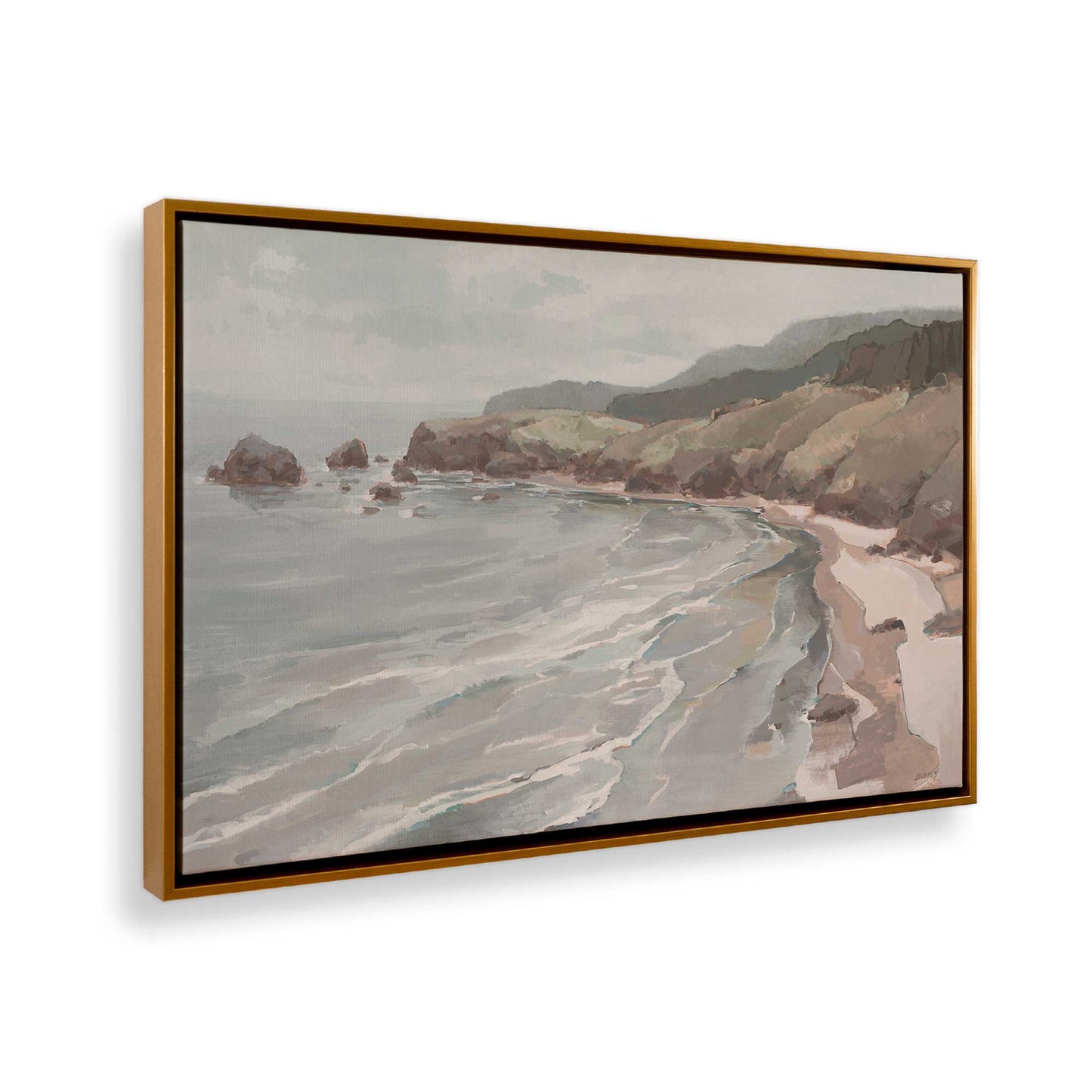[Color:Polished Gold], Picture of the corner of the art