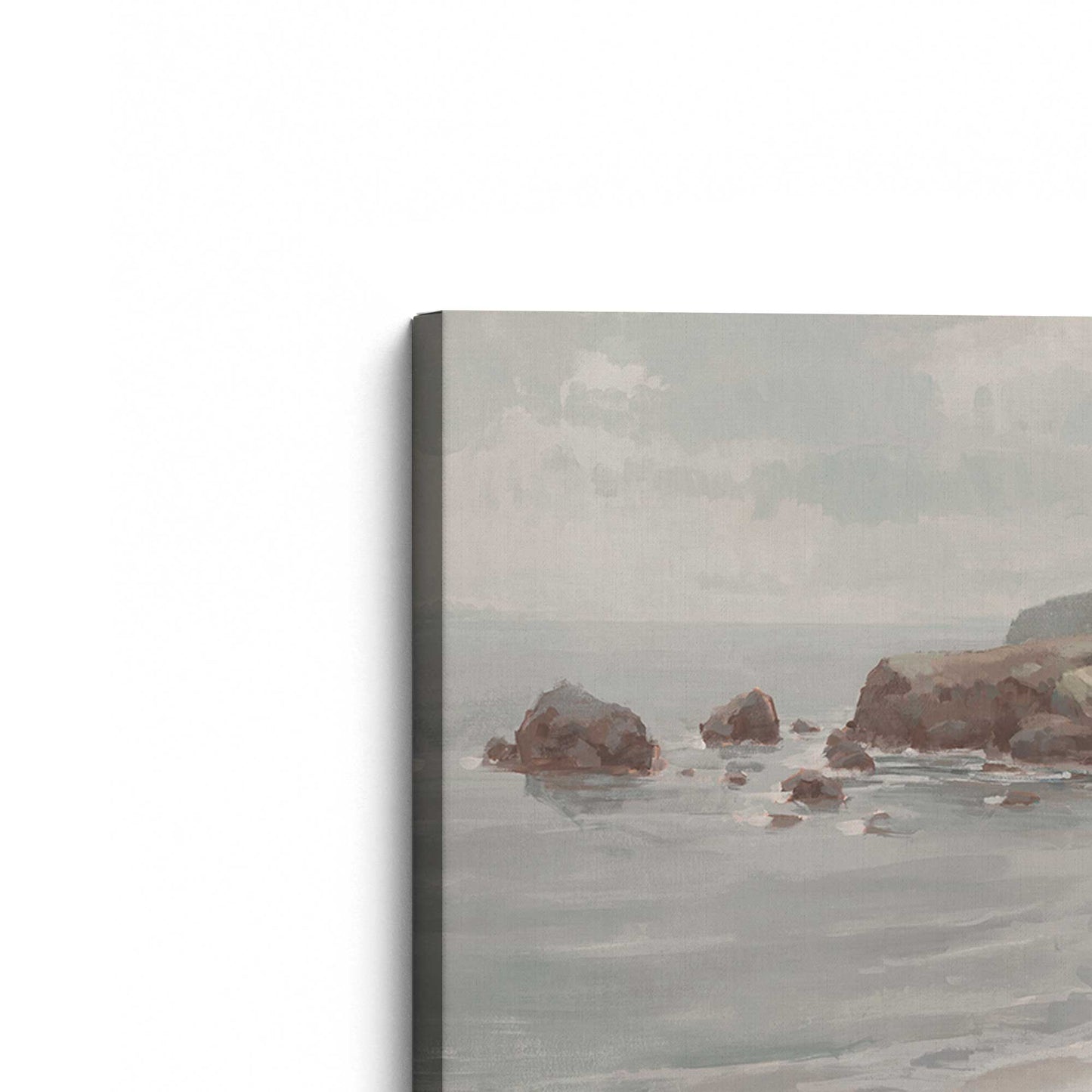 [Color:Stretched Canvas], Picture of the corner of the art