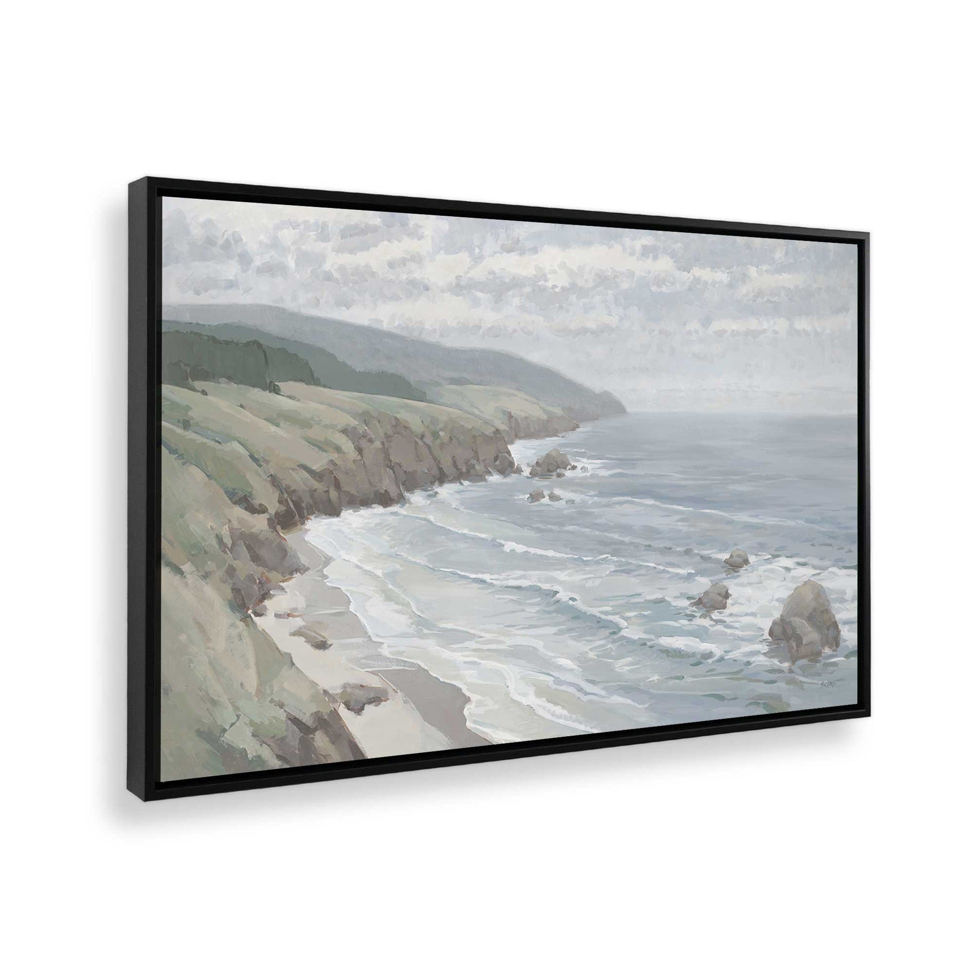 [Color:Satin Black], Picture of the corner of the art
