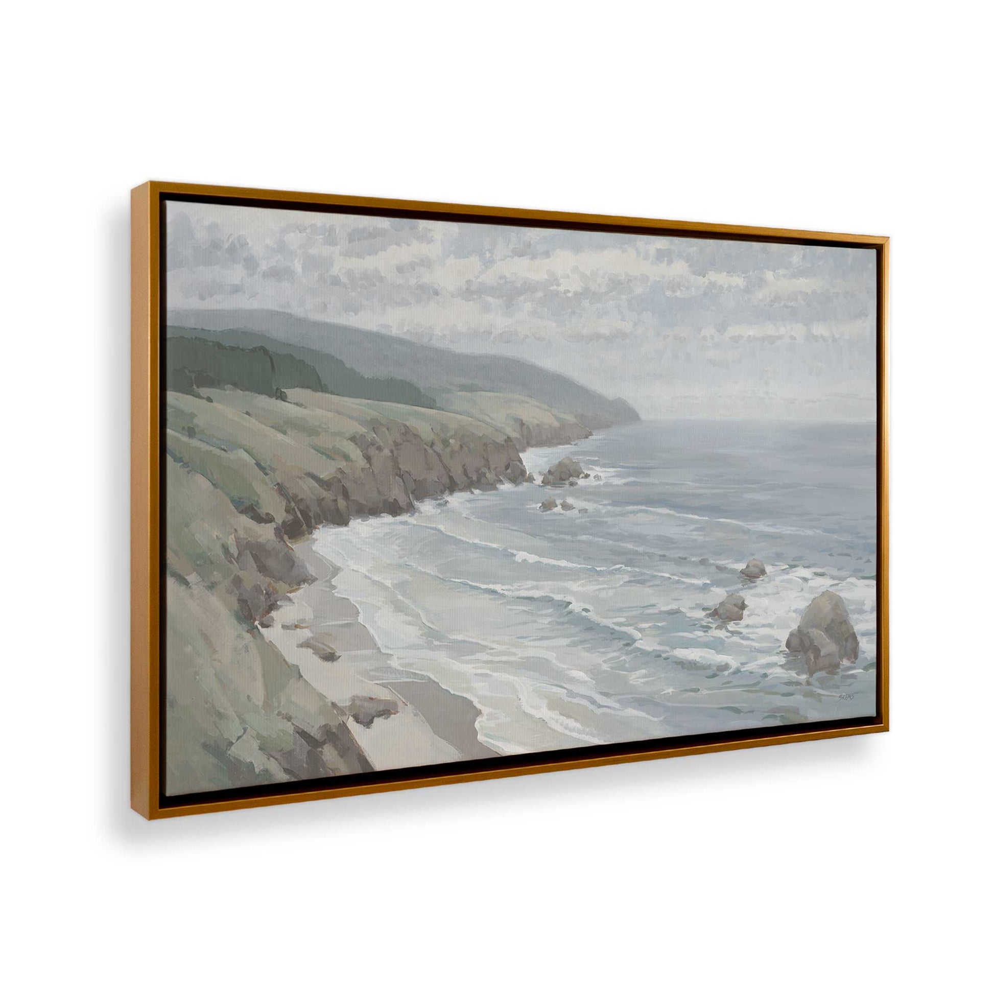 [Color:Polished Gold], Picture of the corner of the art