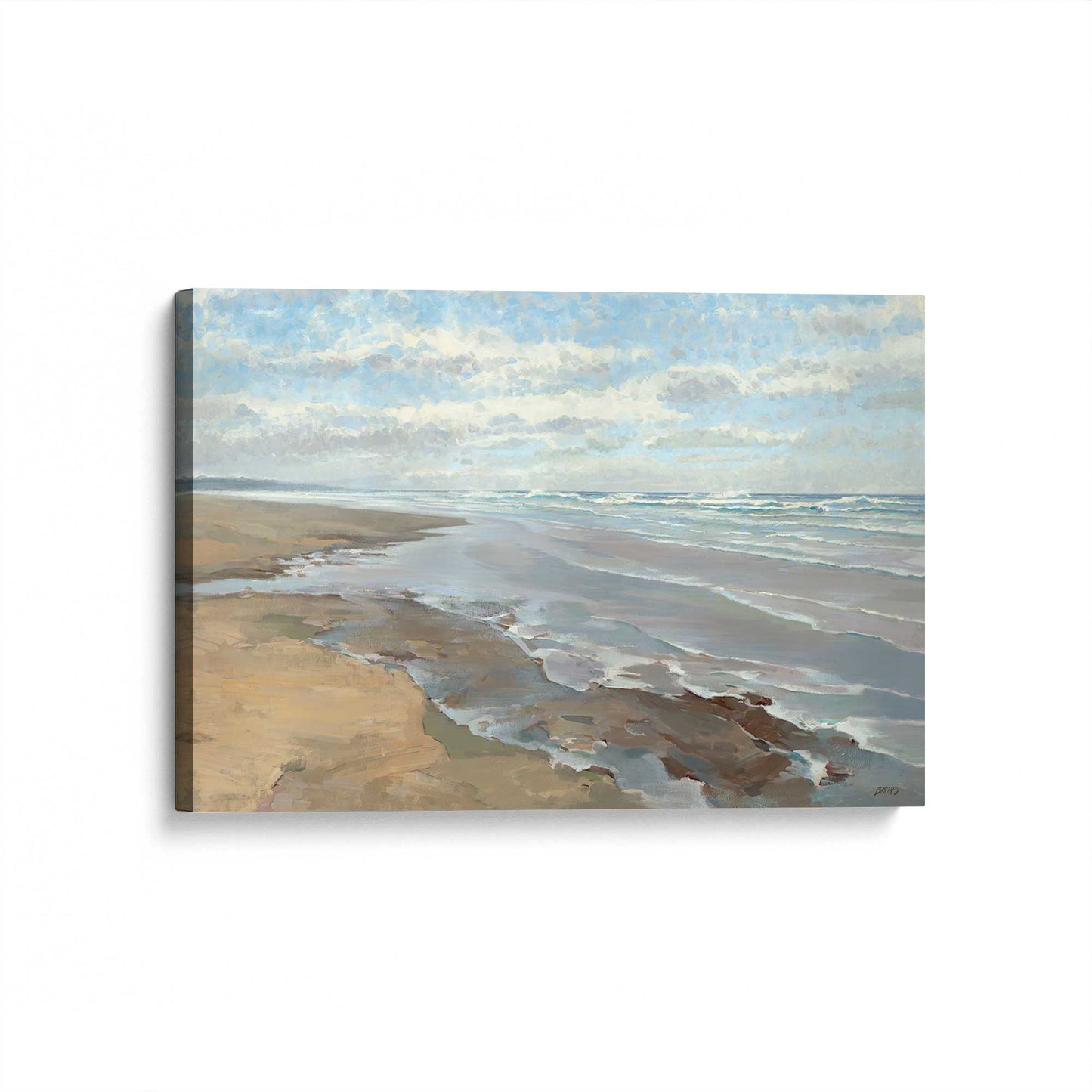 [Color:Stretched Canvas], Picture of art at an angle