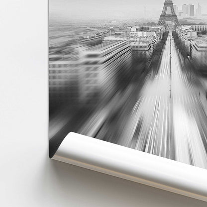 Parisian Blur Promotional Rolled Print