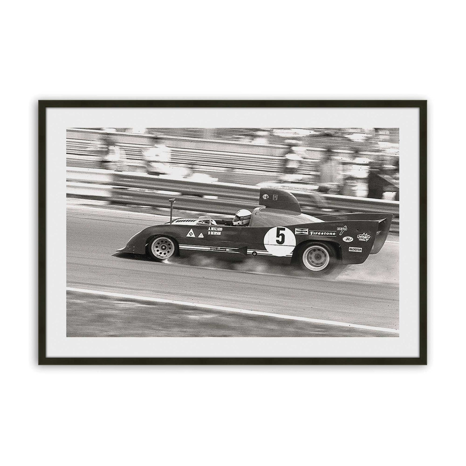 [Color:Satin Black], Picture of art in a Satin Black frame