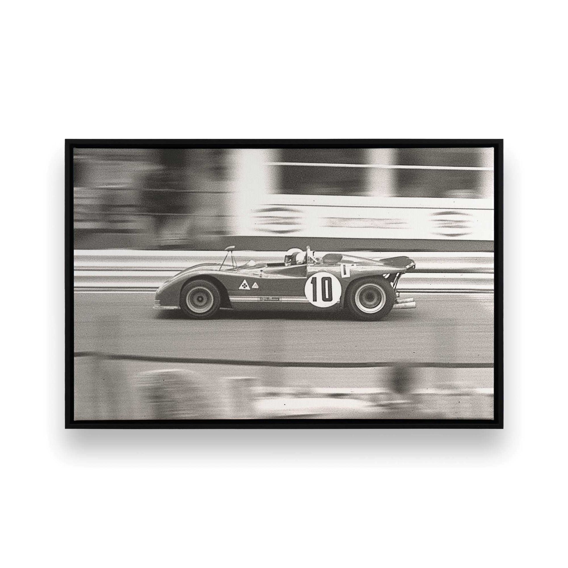 [Color:Satin Black], Picture of art in a Satin Black frame