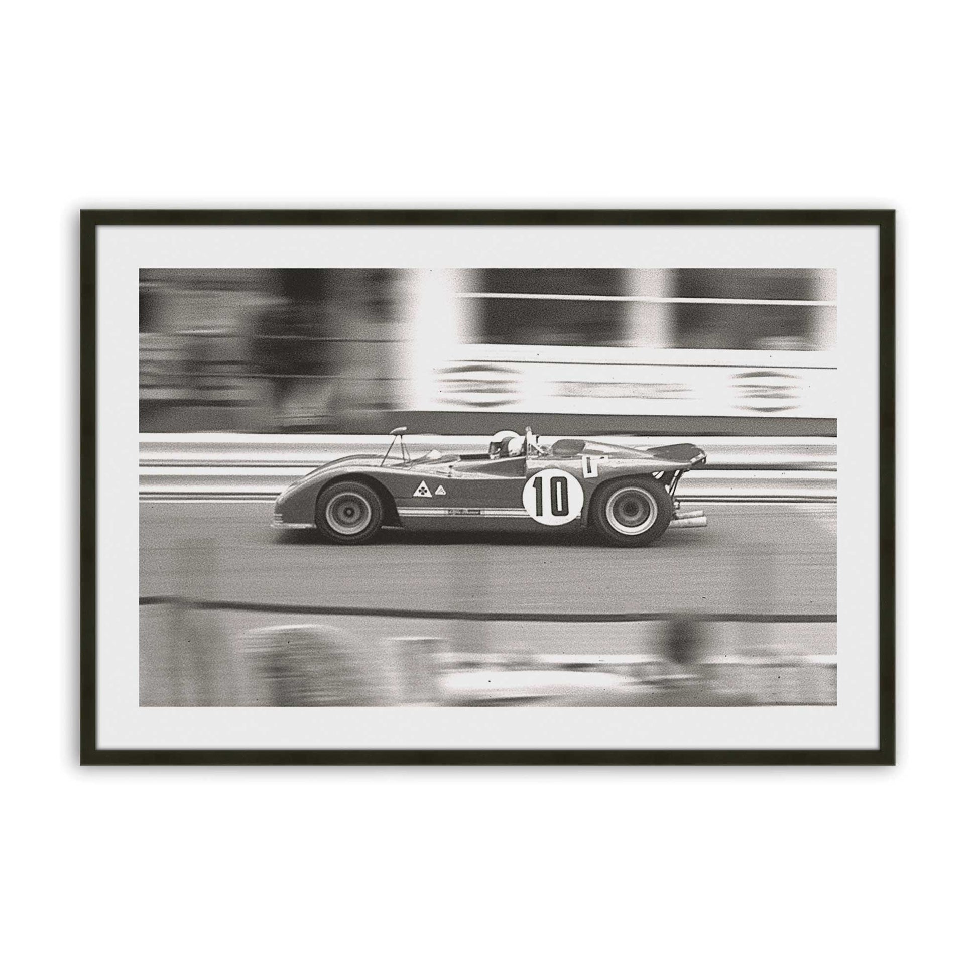 [Color:Satin Black], Picture of art in a Satin Black frame