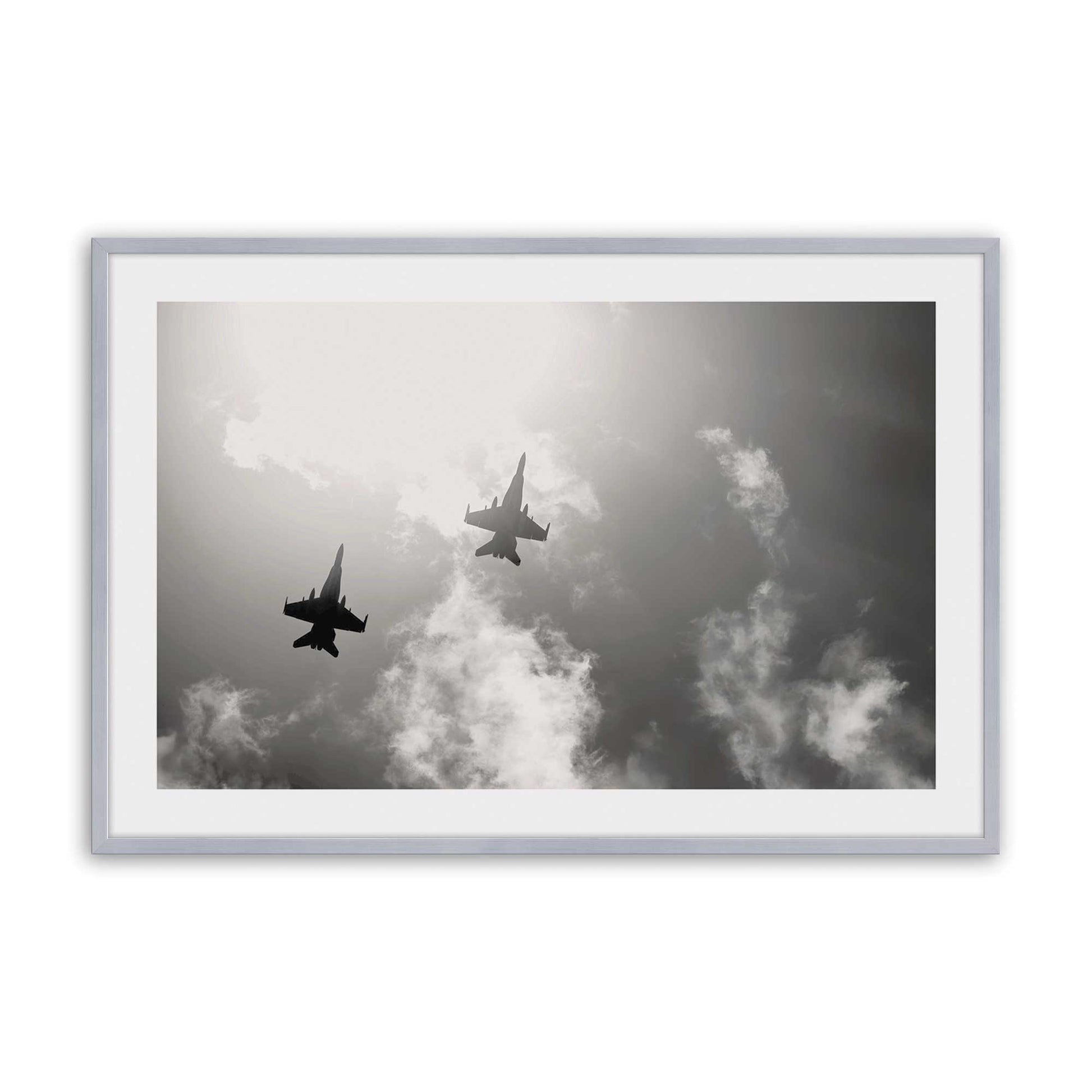 [Color:Polished Chrome], Picture of art in a Polished Chrome frame