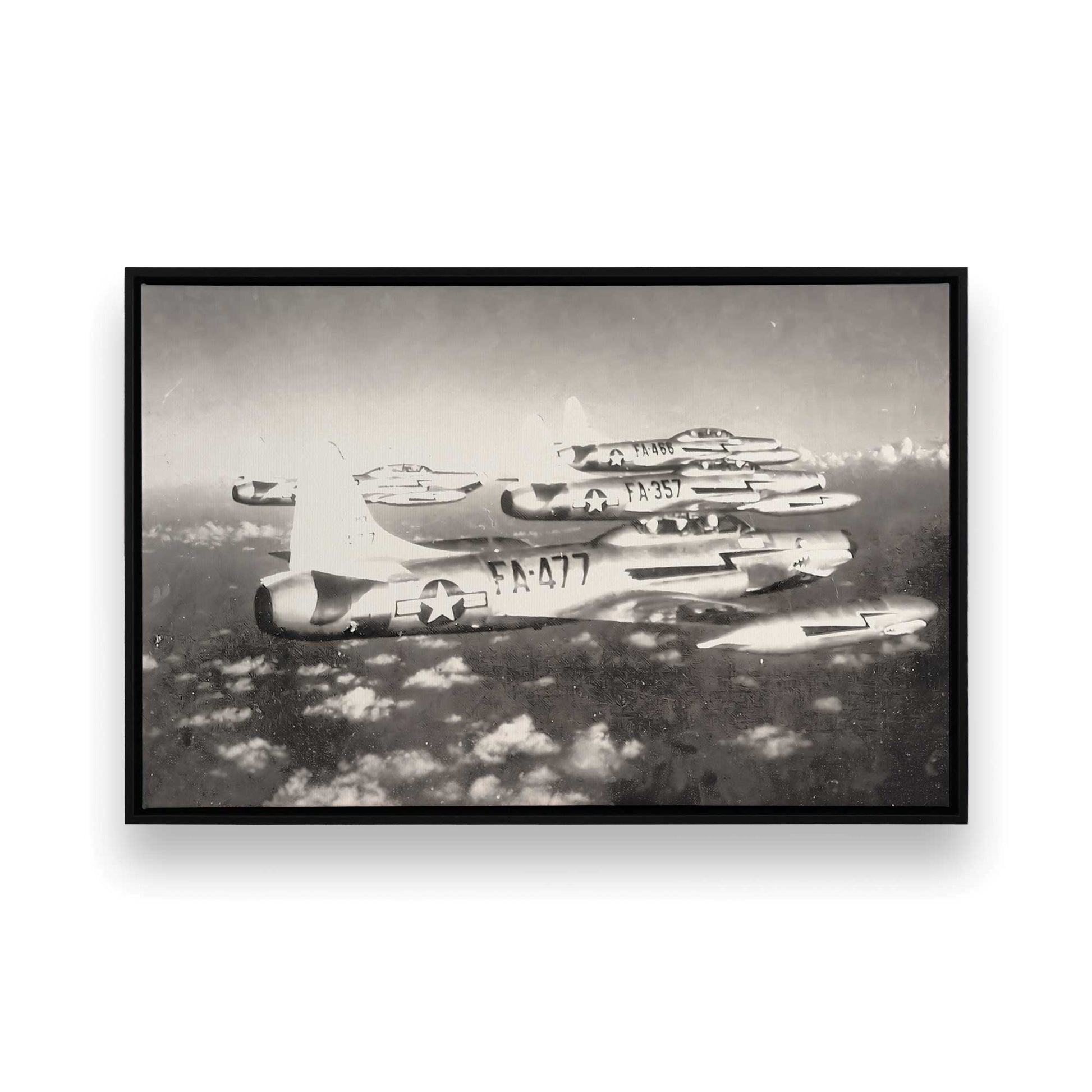 [Color:Satin Black], Picture of art in a Satin Black frame