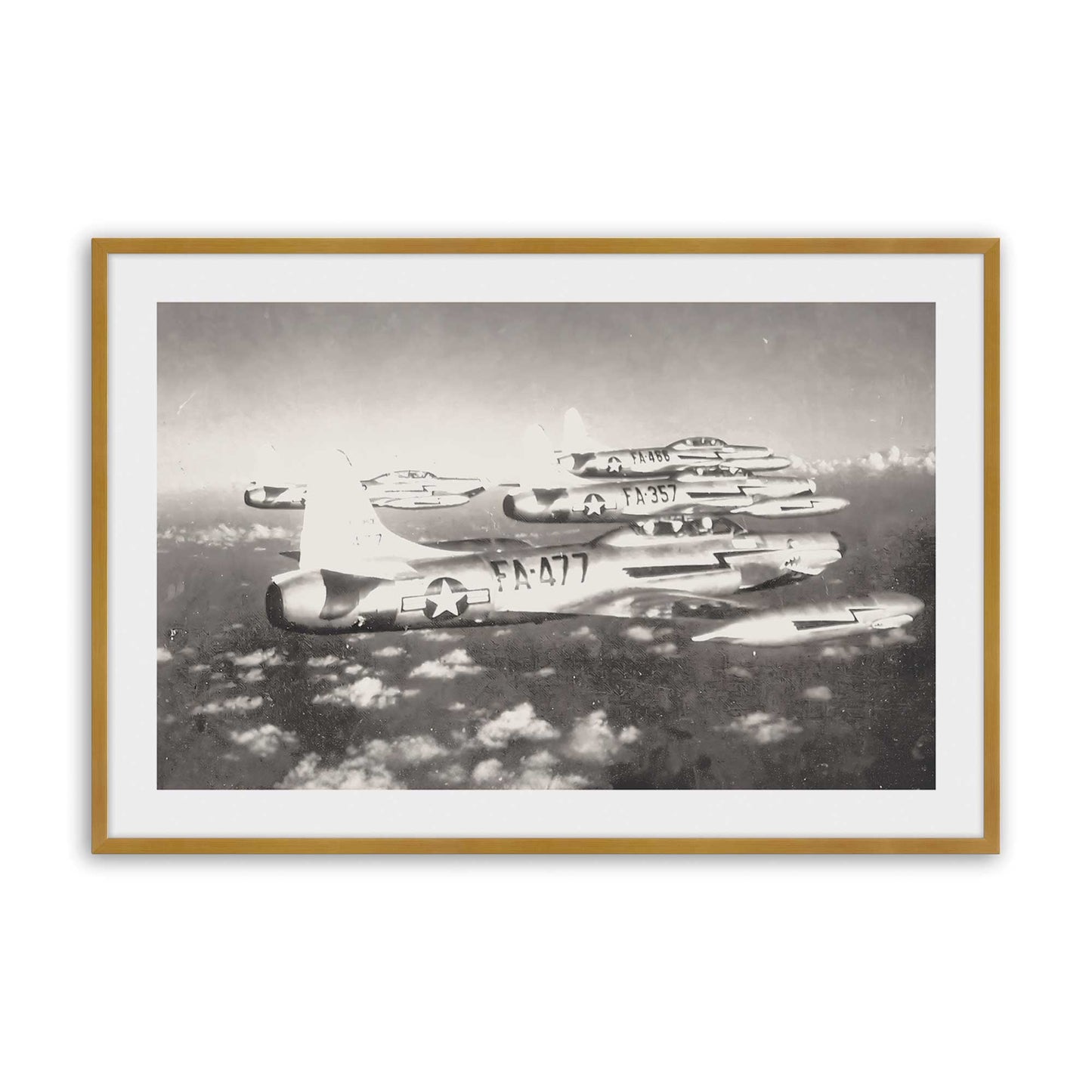 [Color:Polished Gold], Picture of art in a Polished Gold frame