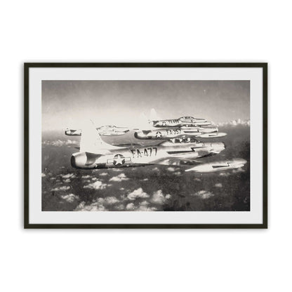 [Color:Satin Black], Picture of art in a Satin Black frame