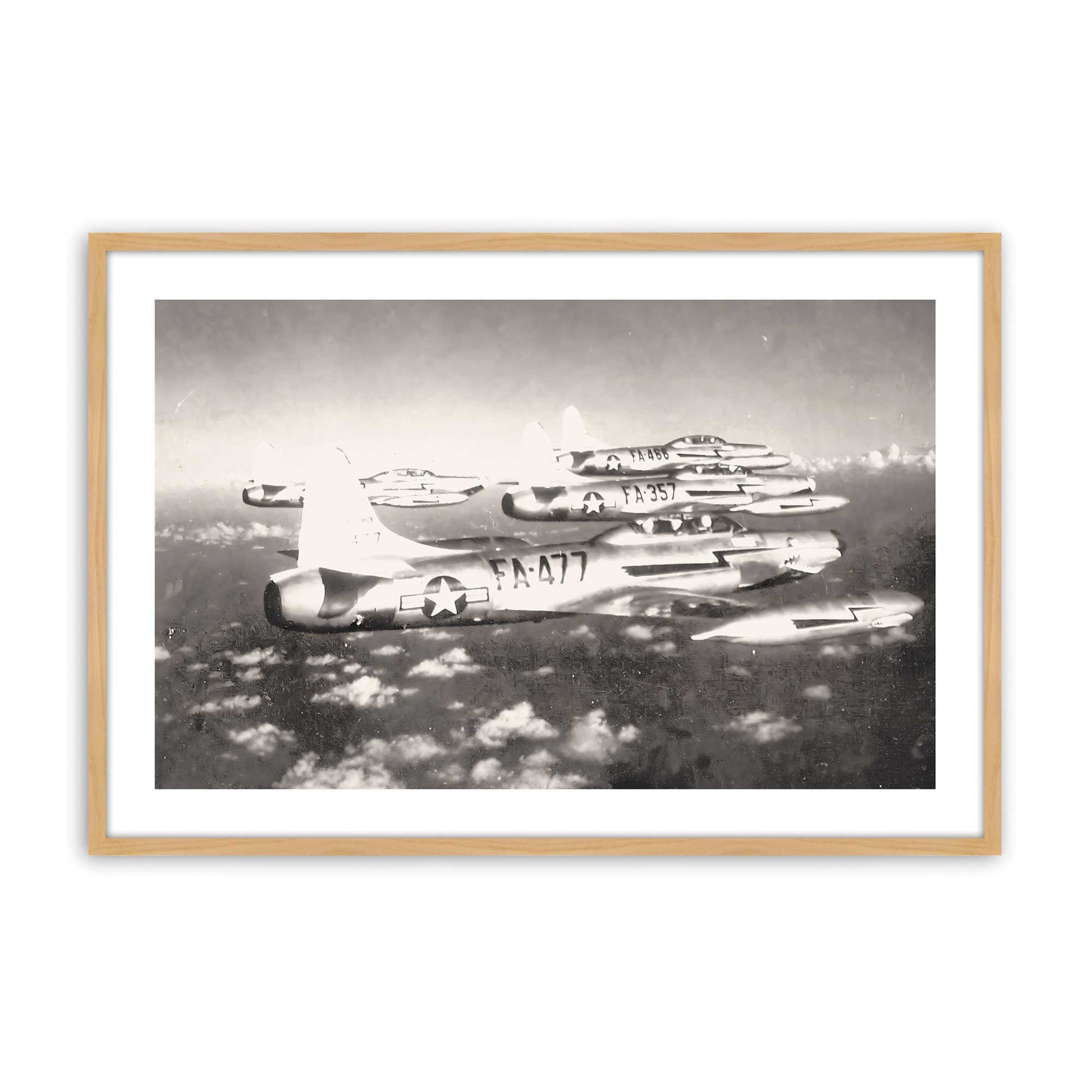 [Color:American Maple], Picture of art in a American Maple frame