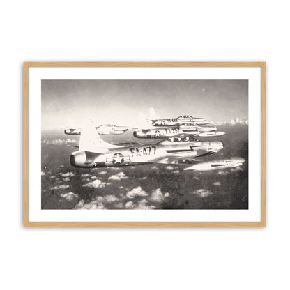 [Color:American Maple], Picture of art in a American Maple frame