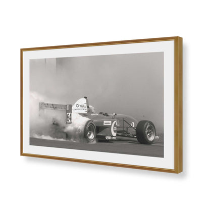 [Color:Polished Gold], Picture of art in a Polished Gold frame of the corner