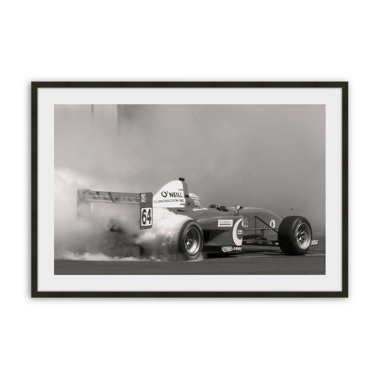 [Color:Satin Black], Picture of art in a Satin Black frame