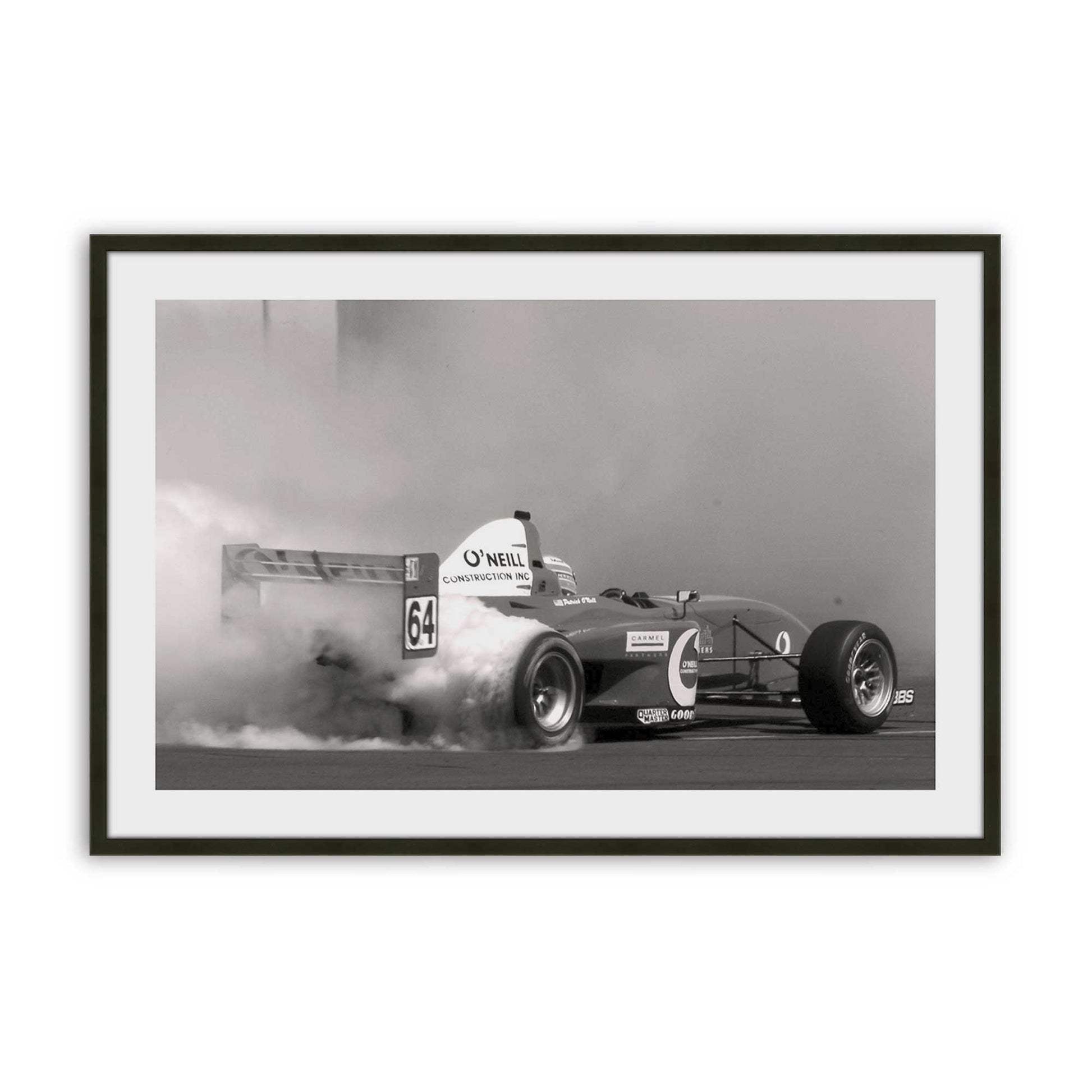 [Color:Satin Black], Picture of art in a Satin Black frame