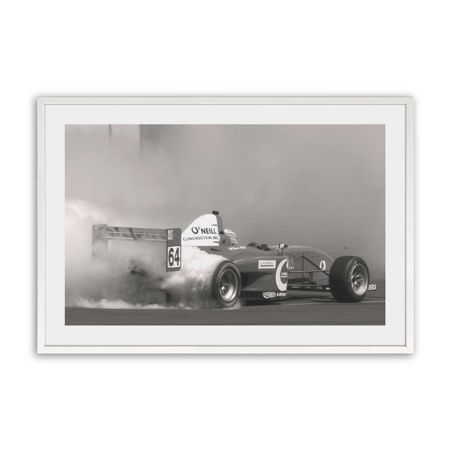 [Color:Opaque White], Picture of art in a Opaque White frame