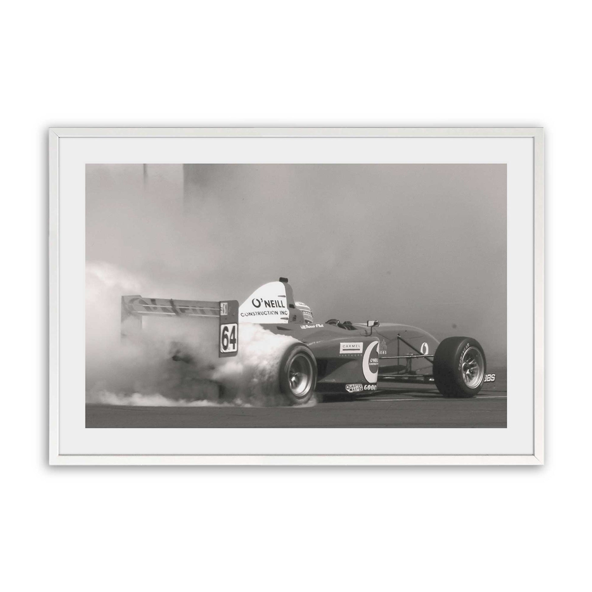 [Color:Opaque White], Picture of art in a Opaque White frame