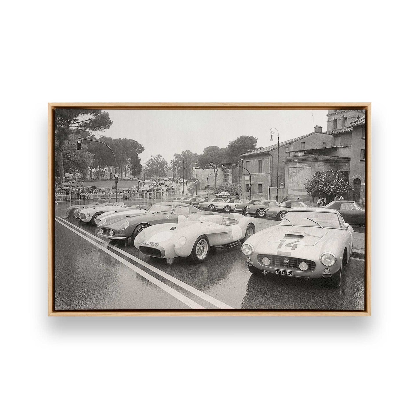 [Color:American Maple], Picture of art in a American Maple frame