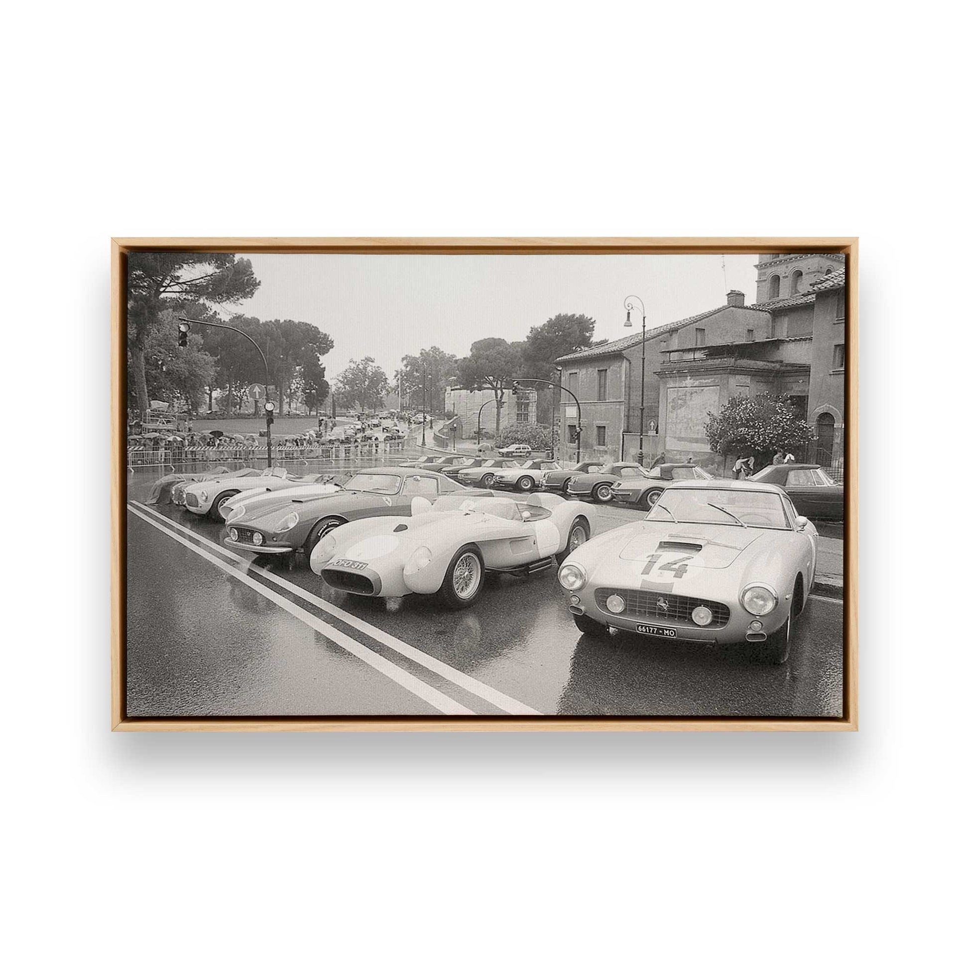 [Color:American Maple], Picture of art in a American Maple frame