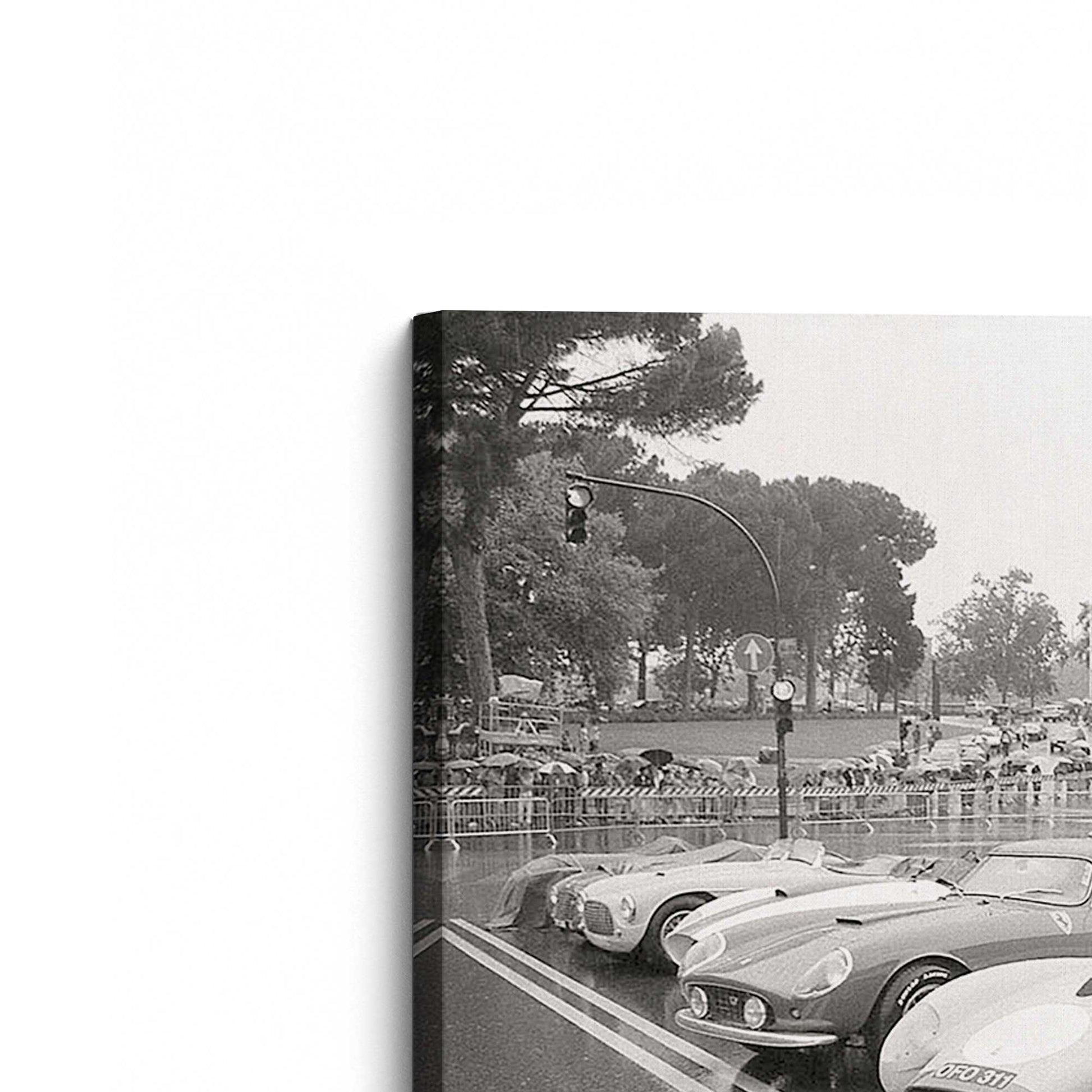 [Color:Stretched Canvas], Picture of the corner of the art