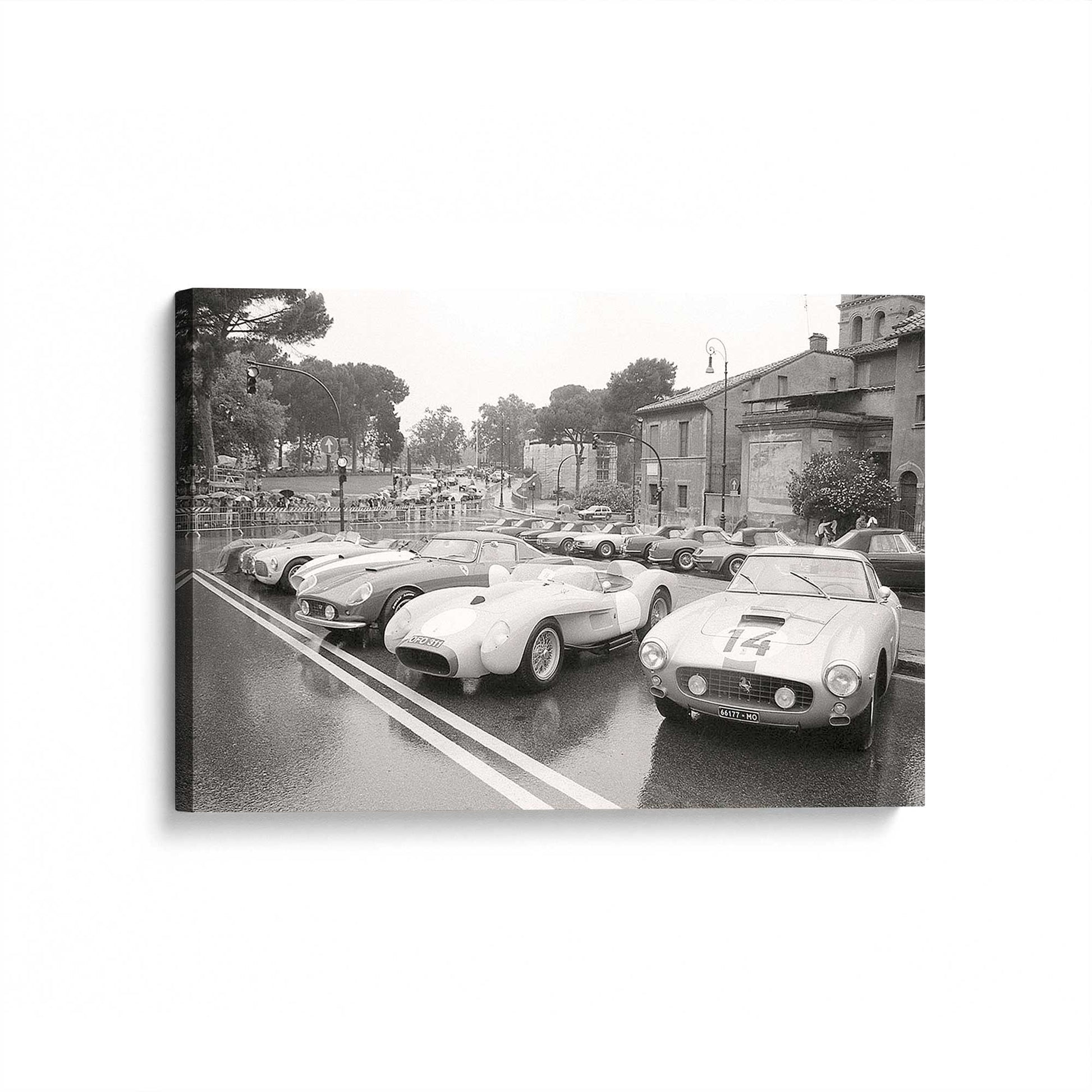 [Color:Stretched Canvas], Picture of art at an angle