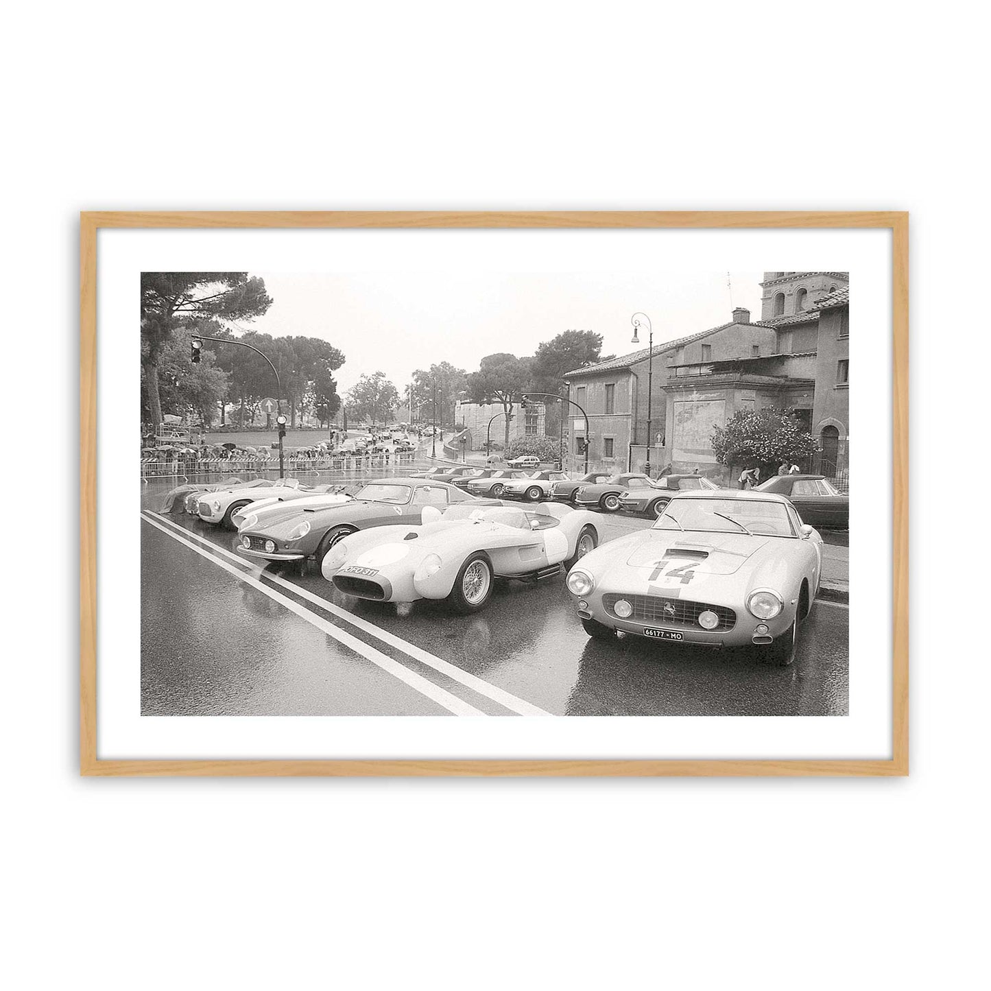 [Color:American Maple], Picture of art in a American Maple frame