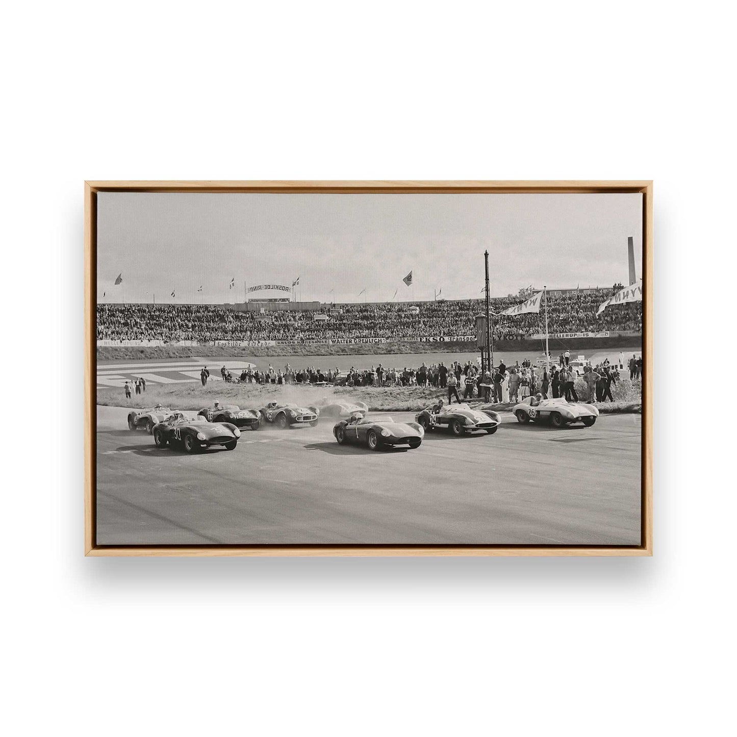 [Color:American Maple], Picture of art in a American Maple frame