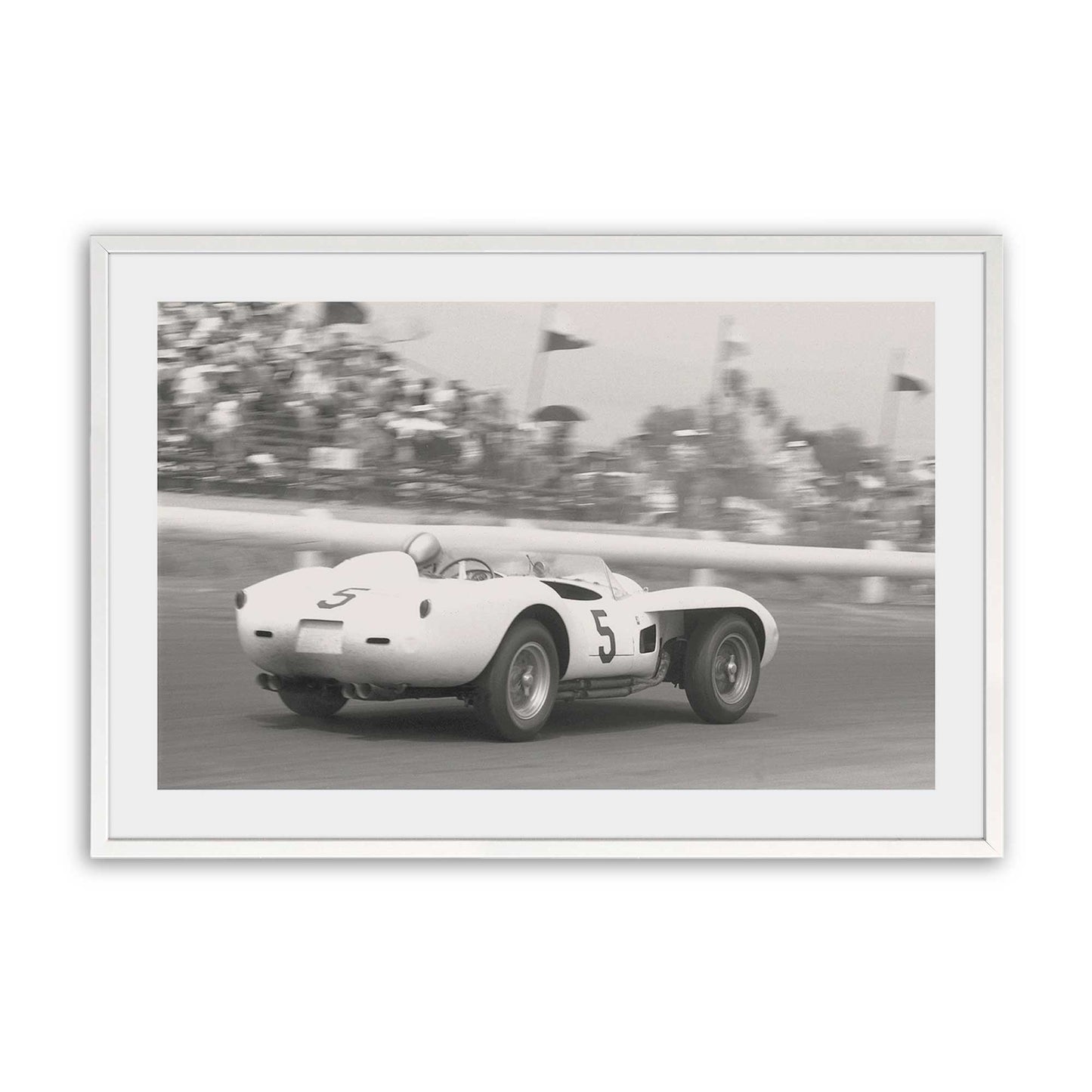 [Color:Opaque White], Picture of art in a Opaque White frame