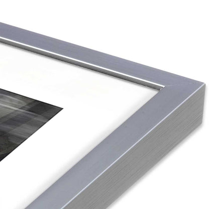 [Color:Polished Chrome], Picture of art in a Polished Chrome frame at an angle