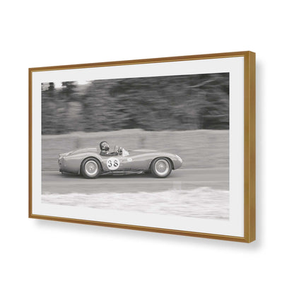 [Color:Polished Gold], Picture of art in a Polished Gold frame of the corner