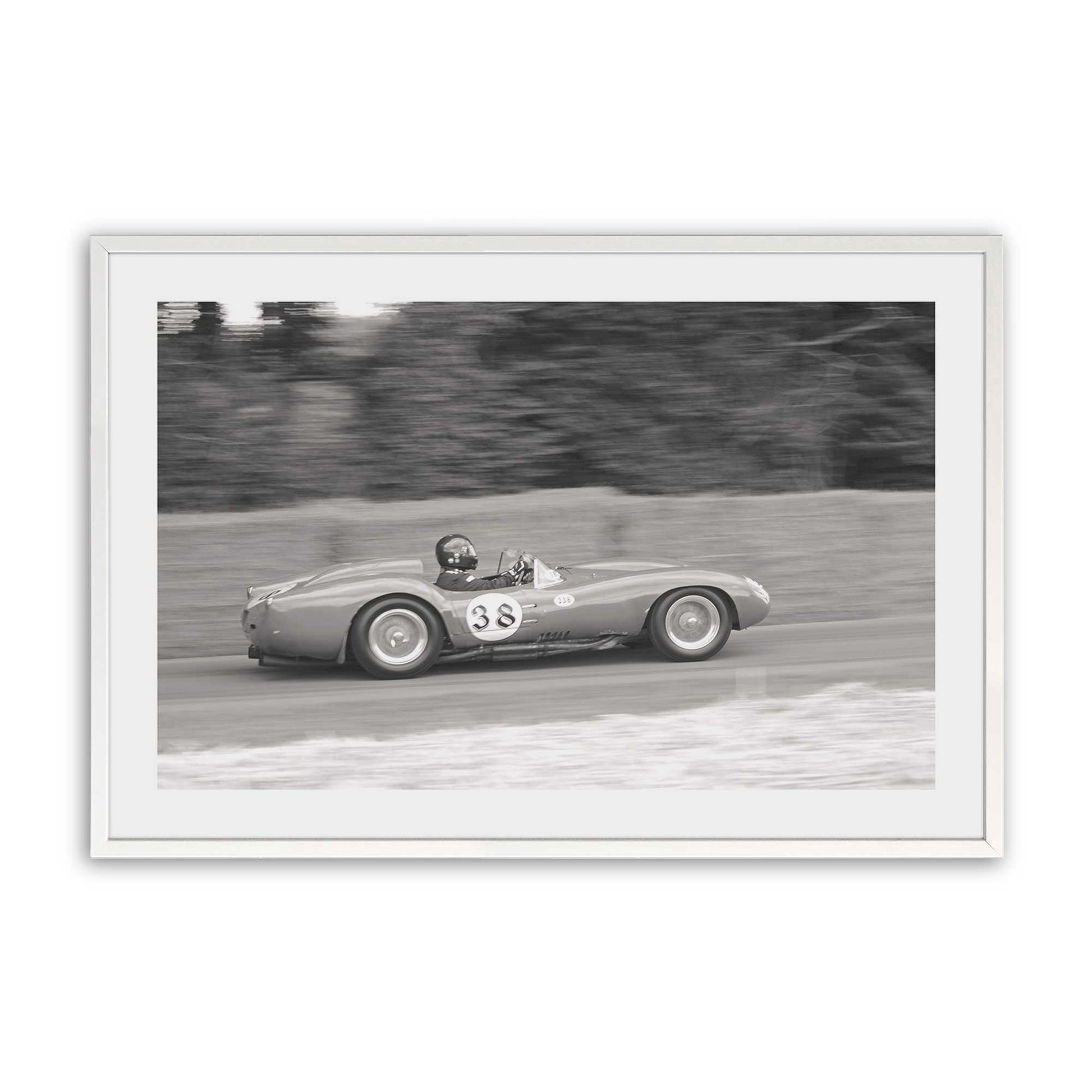 [Color:Opaque White], Picture of art in a Opaque White frame