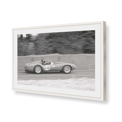 [Color:Opaque White], Picture of art in a Opaque White frame of the corner