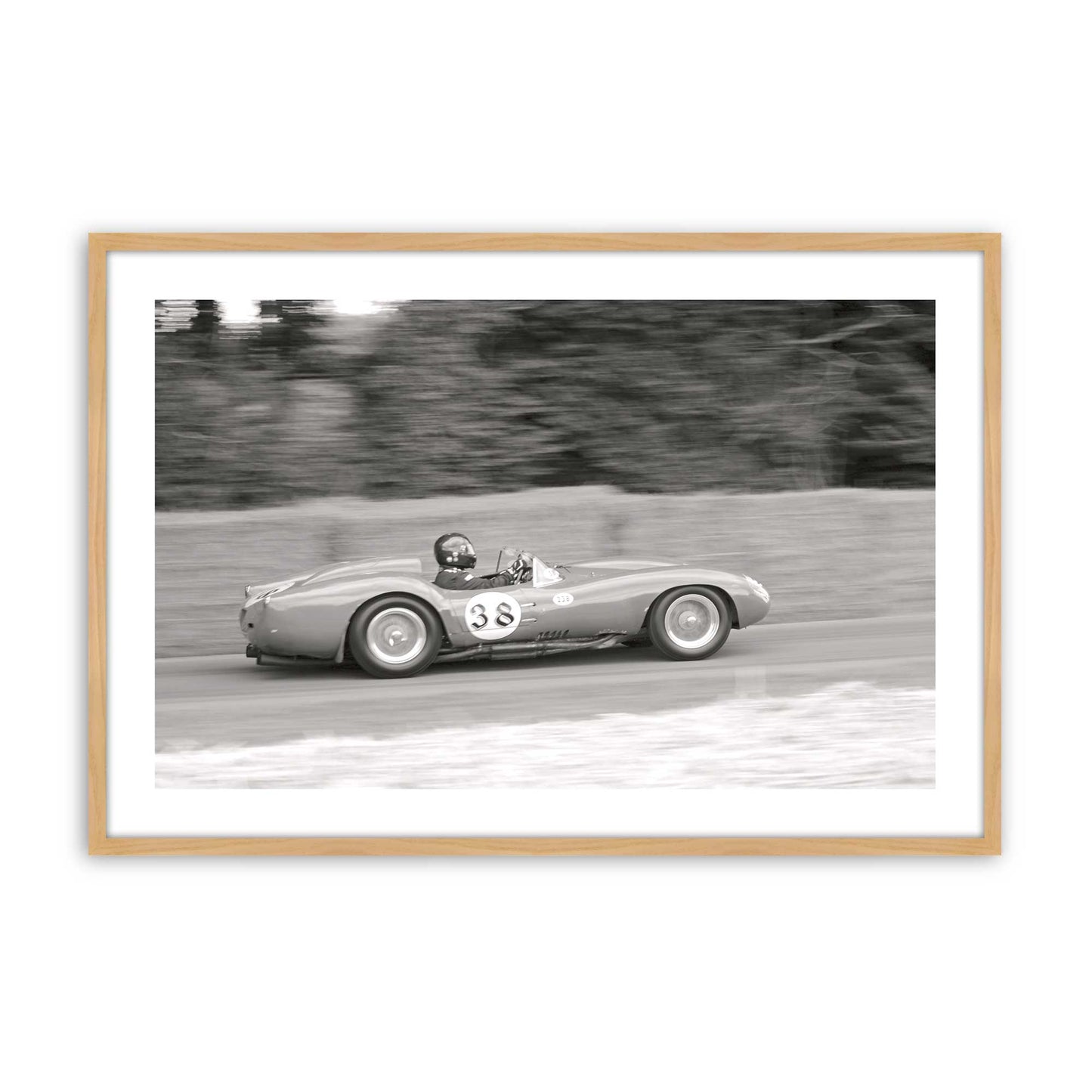 [Color:American Maple], Picture of art in a American Maple frame