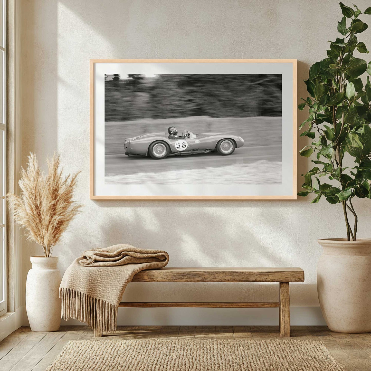 Picture of art in a room