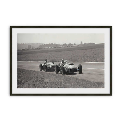 [Color:Satin Black], Picture of art in a Satin Black frame