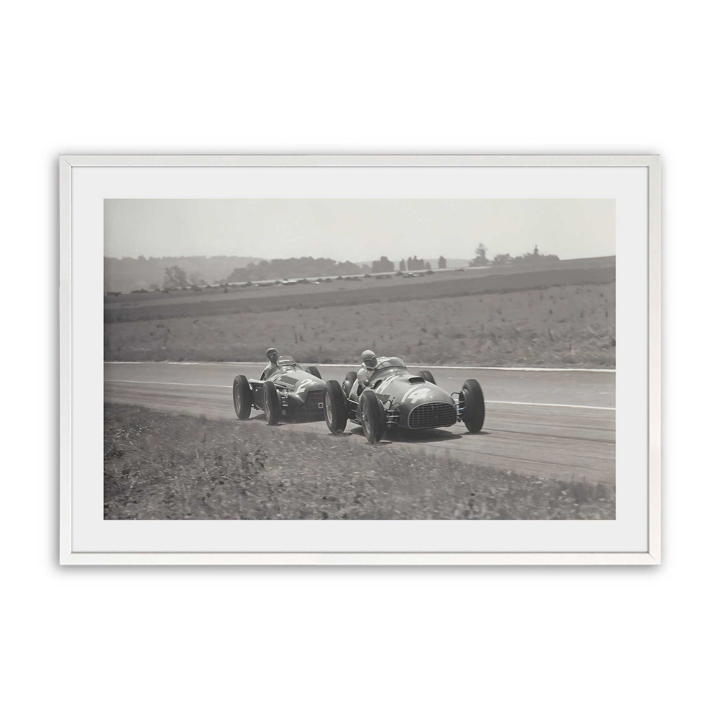 [Color:Opaque White], Picture of art in a Opaque White frame