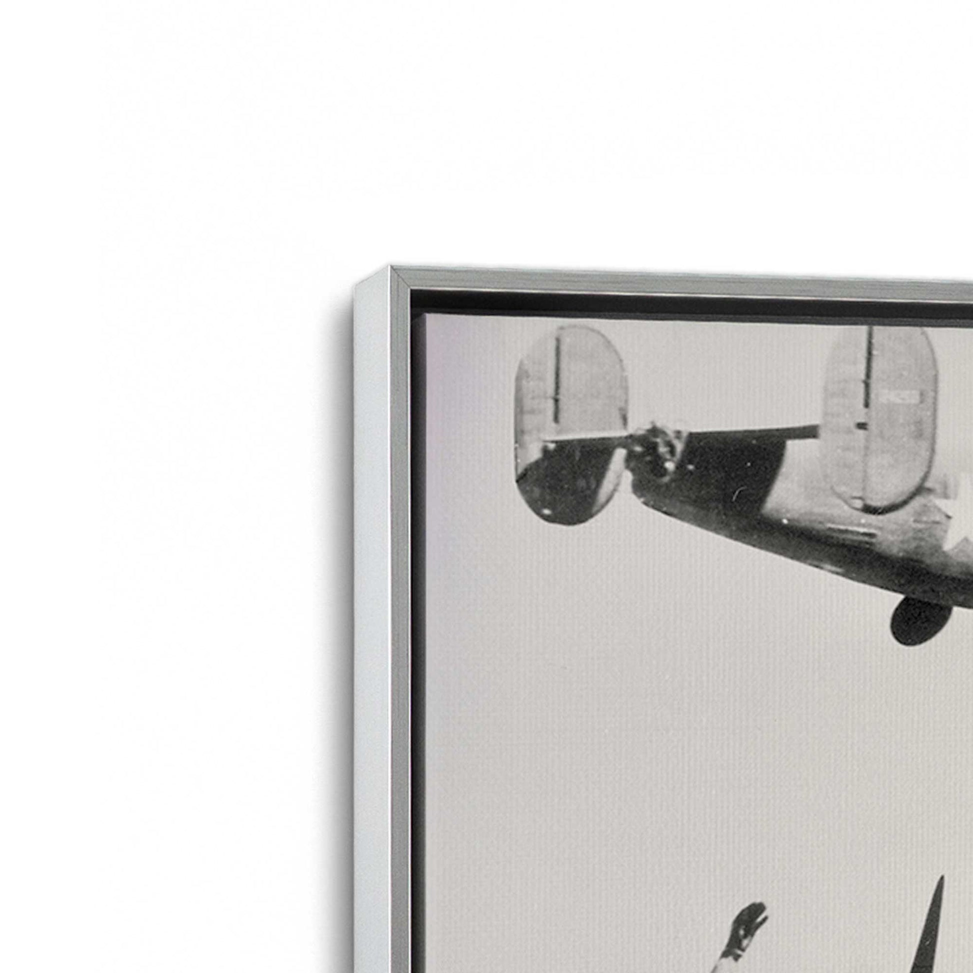 [Color:Polished Chrome], Picture of art in a Polished Chrome frame at an angle