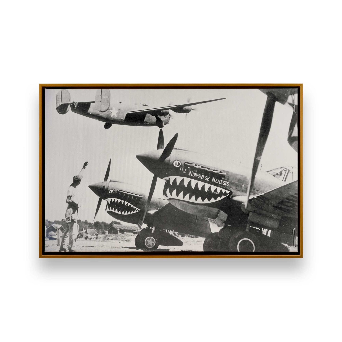 [Color:Polished Gold], Picture of art in a Polished Gold frame