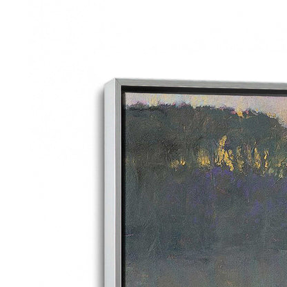 [Color:Polished Chrome], Picture of art in a Polished Chrome frame at an angle